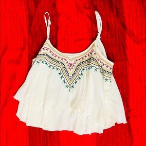 Frilled Crop Top